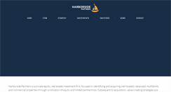 Desktop Screenshot of harborsidepartners.com