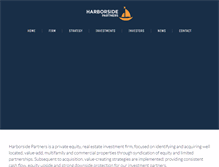 Tablet Screenshot of harborsidepartners.com